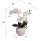 Phalaenopsis Orchid Arrangement: 13-Inch Silk Floral Décor in Pot by Floral Home Artificial Flowers